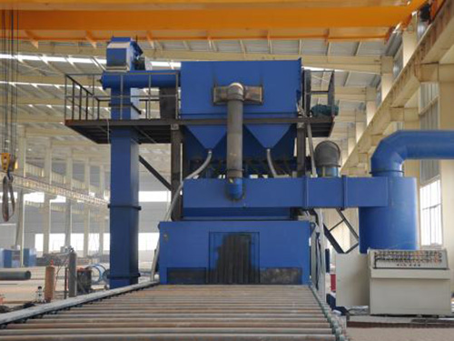 钢材预处理线抛丸机主要部件生产工艺过程